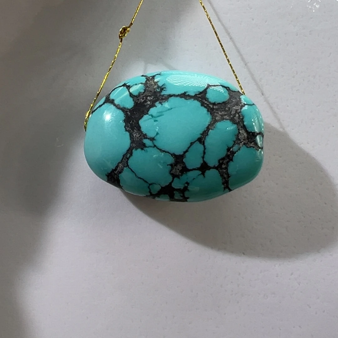 绿松石未镶嵌挂件