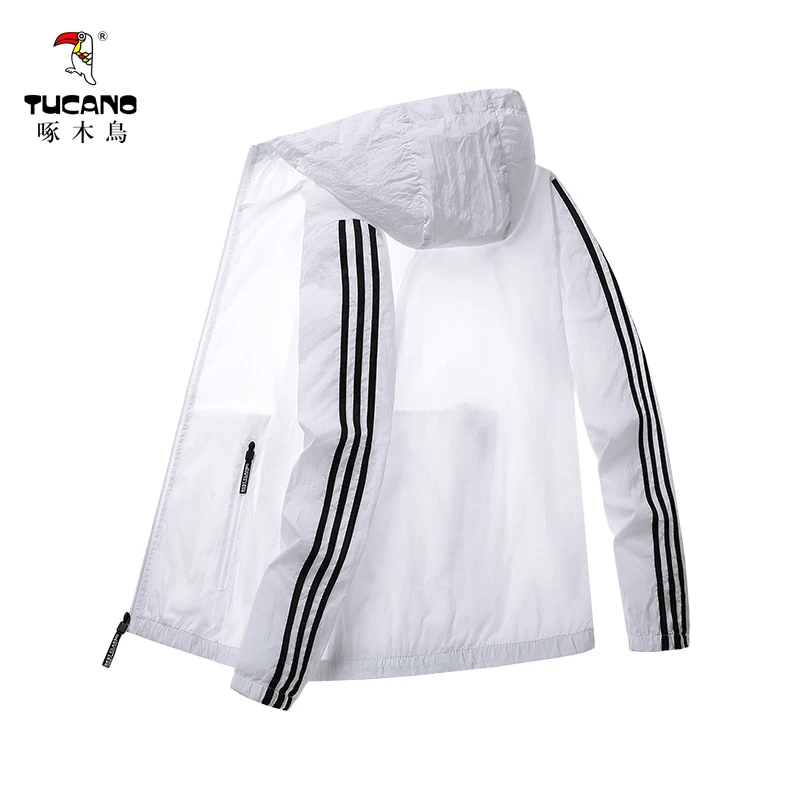 TUCANO/啄木鳥夏季薄款防晒衣男冰丝透气防紫外线情侣防晒服外套8