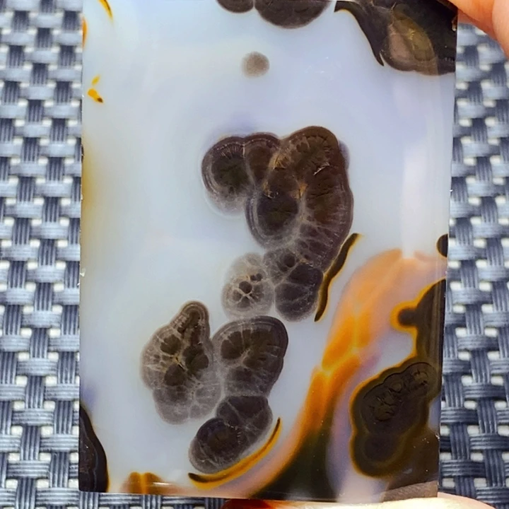 玛瑙/玉髓颈饰未镶嵌黑**生