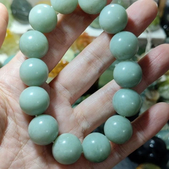 岫玉手串款式未镶嵌