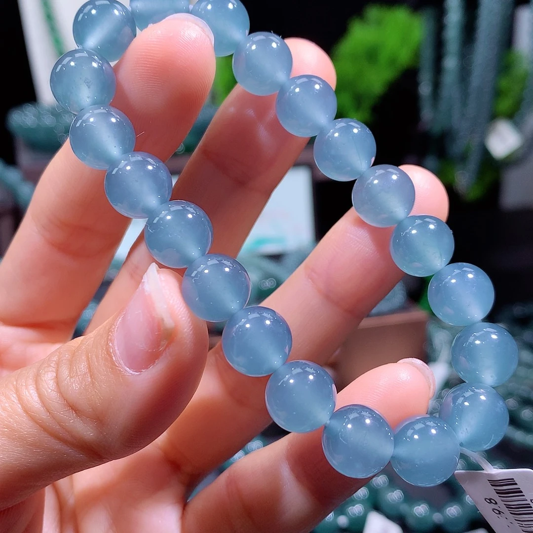 翡翠未镶嵌手链天然a货翡翠手串10mm