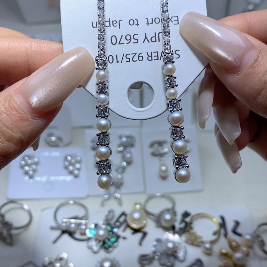 耳饰淡水珍珠未镶嵌