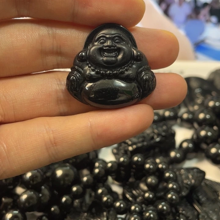 翡翠未镶嵌吊坠(不含链)佛公