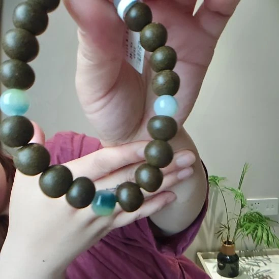 绿茶曲奇 合香手工串珠