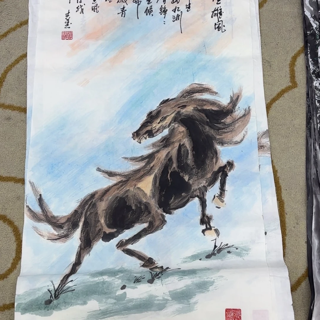 国画国画老师作品刘