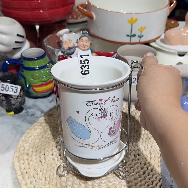 瓷片微瑕陶瓷满15包邮6351