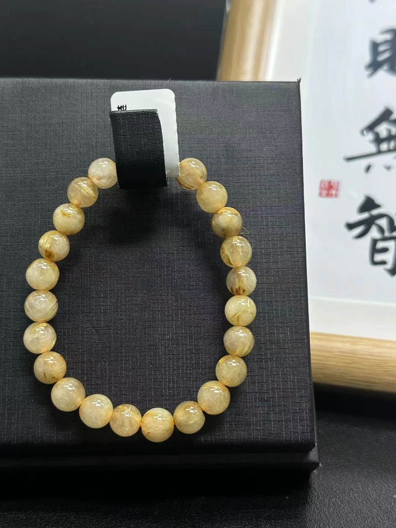 【金发晶手串】-多样性一件发货