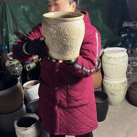 20口21高瑕疵盆子