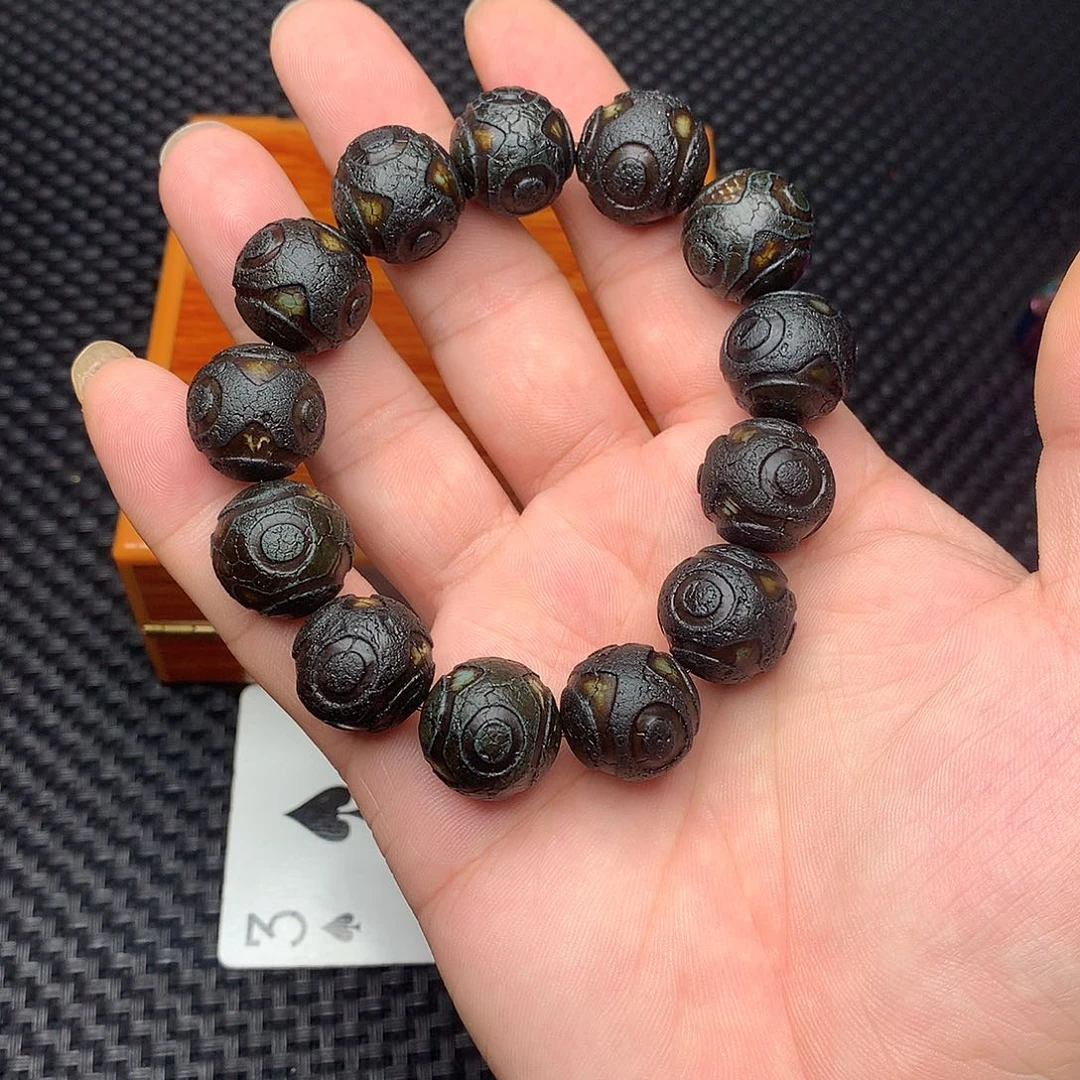 海***孔玛瑙/玉髓未镶嵌手链