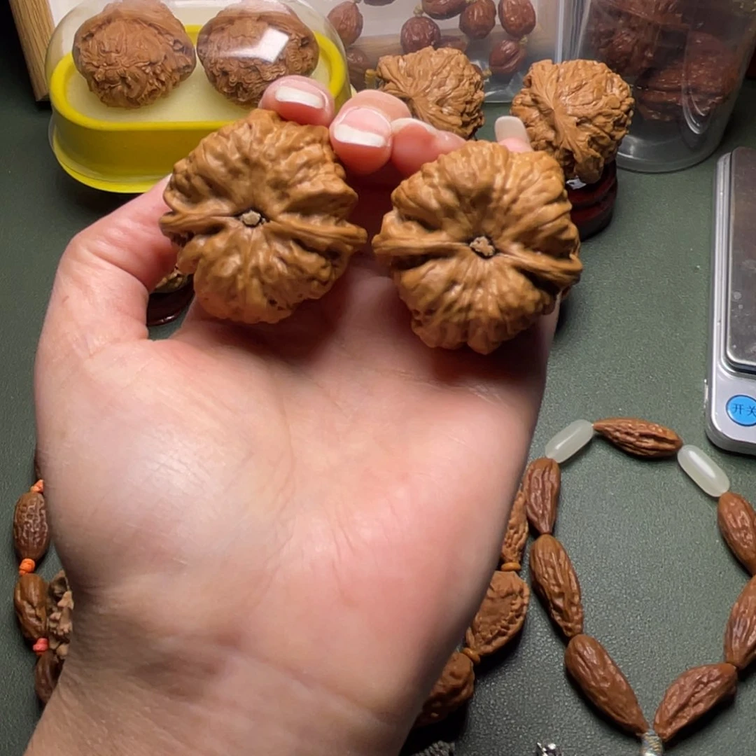 文玩核桃吊坠蛙蛙38尺