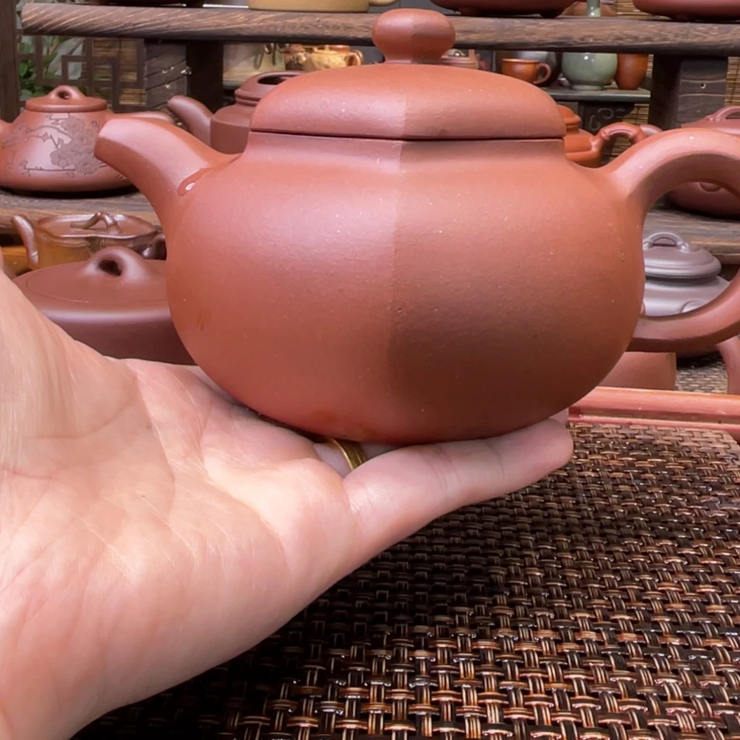 茶壶紫砂宜兴原矿紫砂手工制320