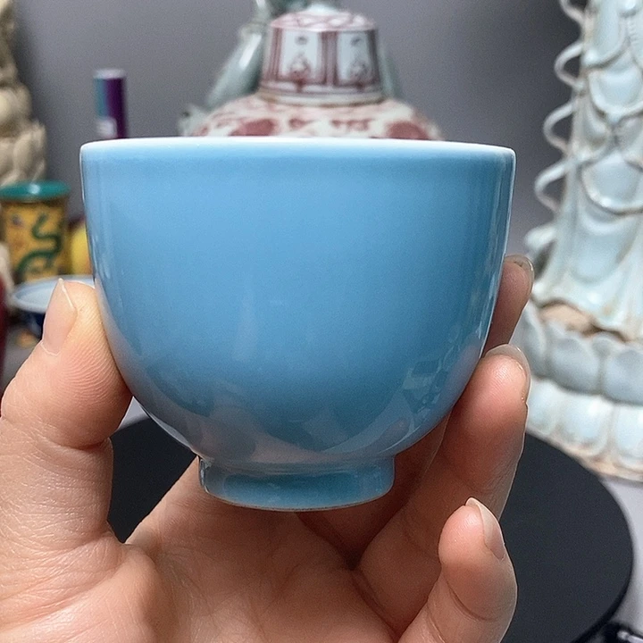 旧藏单色釉茶盏全品