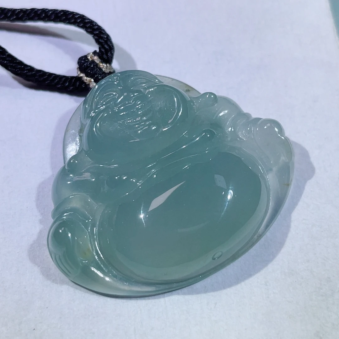 颈饰未镶嵌翡翠佛公