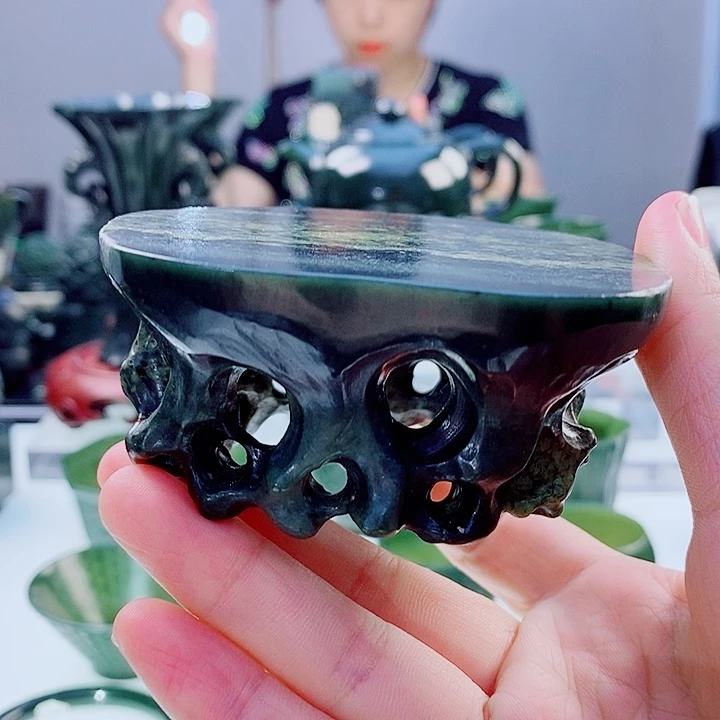 未镶嵌和田玉（青玉）把件