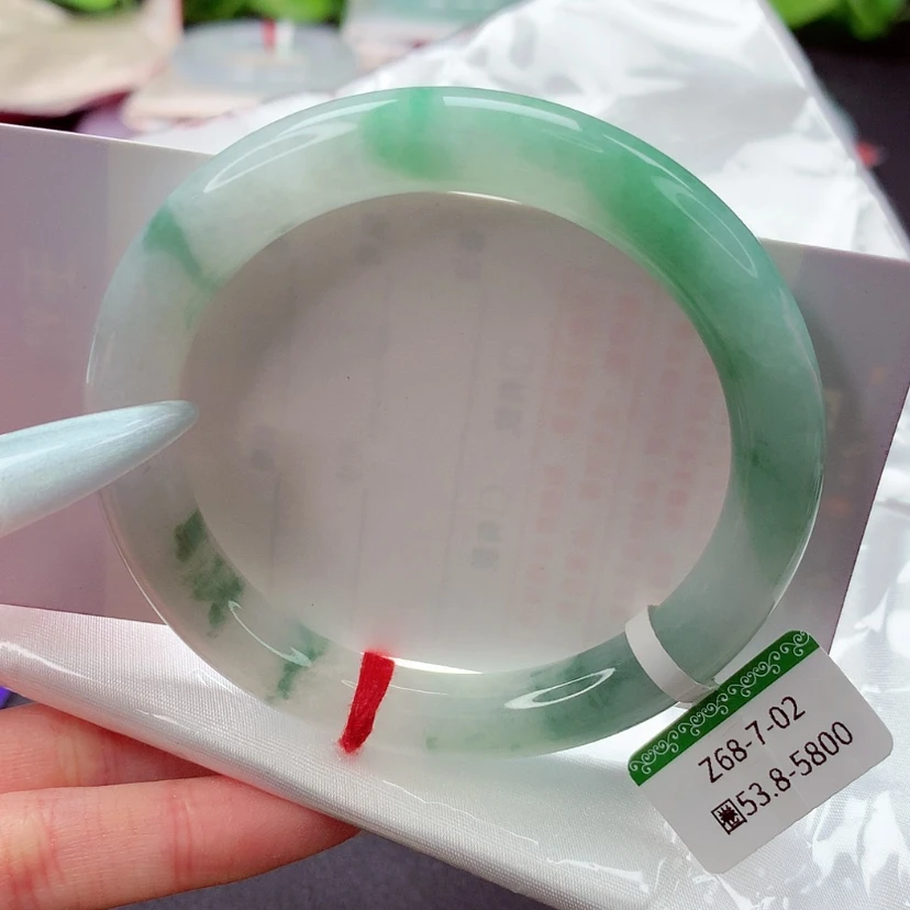 【闪购商品】翡翠手镯未镶嵌缅甸天然a货翡翠手镯
