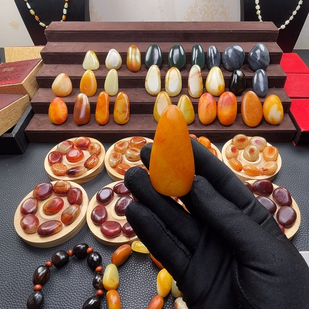 @***华和田玉未镶嵌吊坠(赠链)