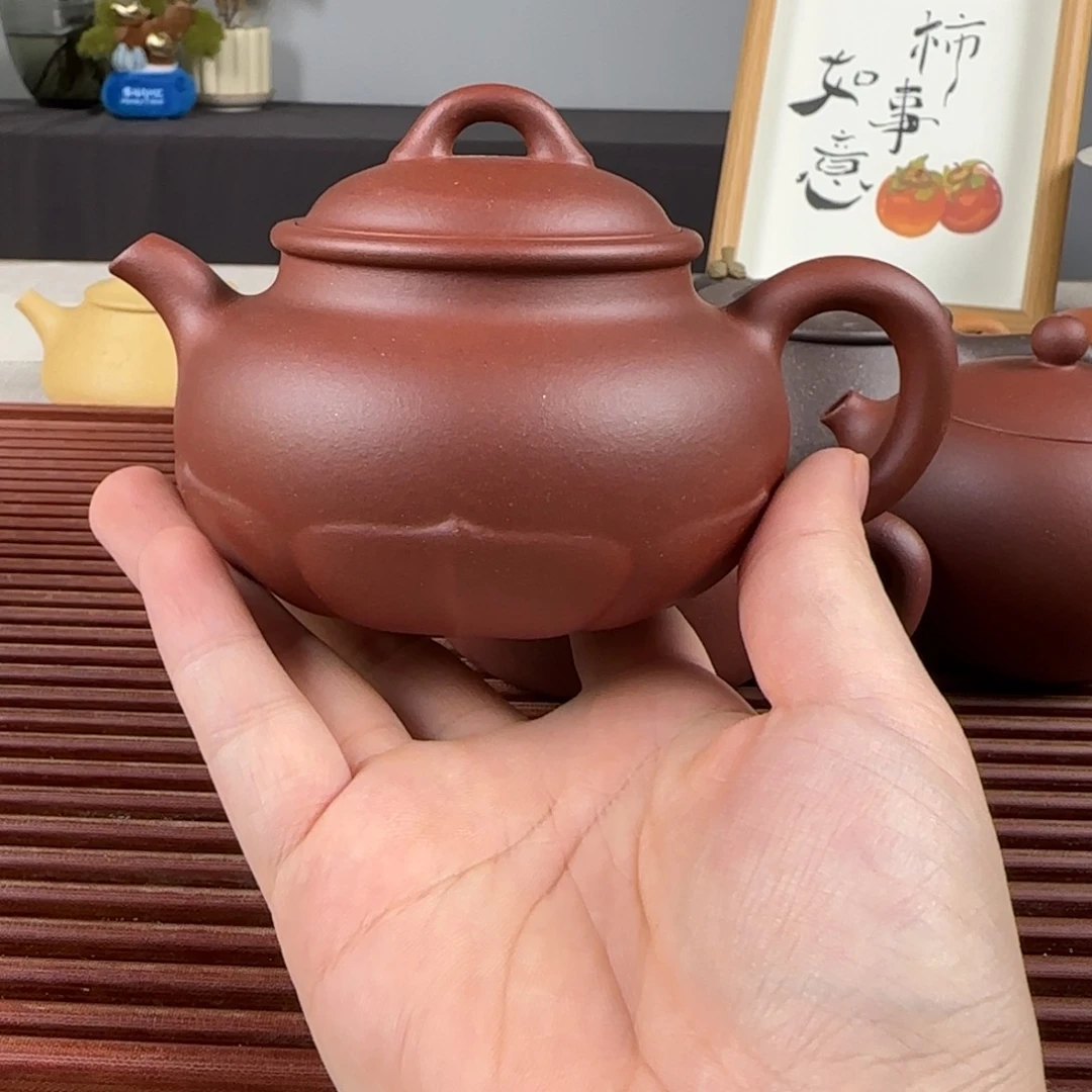 J***4茶壶紫砂微瑕莲花