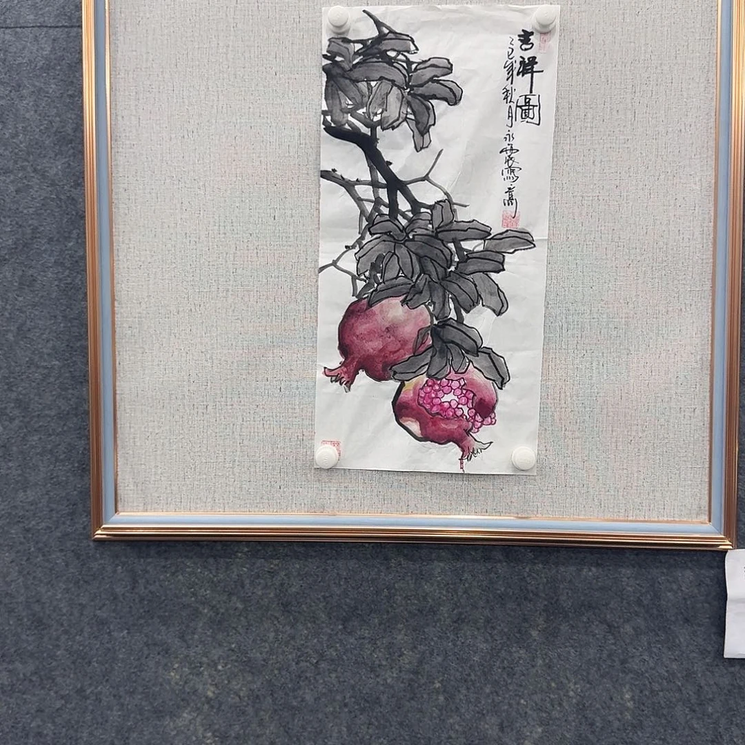 国画国画亲笔手绘原创