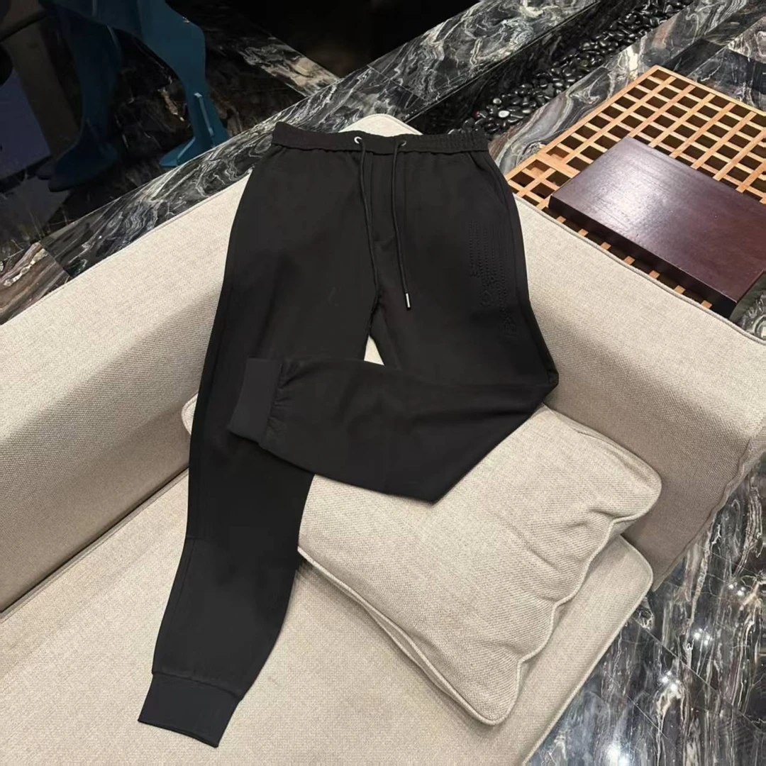 秋冬新款百搭潮流时尚束脚轻奢水洗云朵棉柔软亲肤休闲长裤142