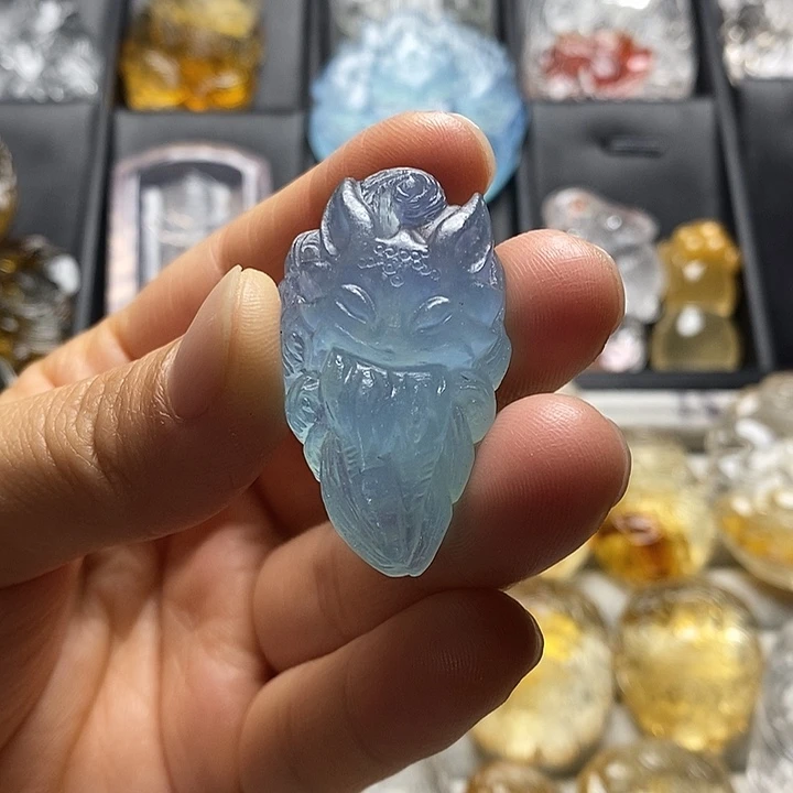 颈饰水晶未镶嵌水晶吊坠