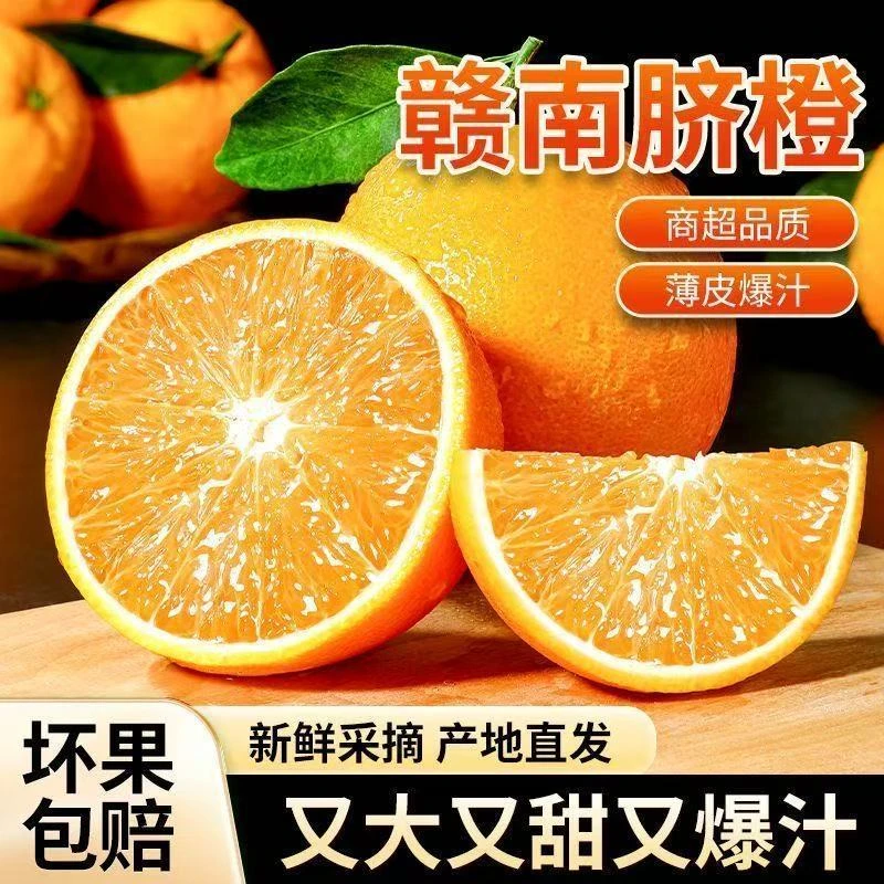 赣南脐橙新鲜采摘原产地直发手剥橙子