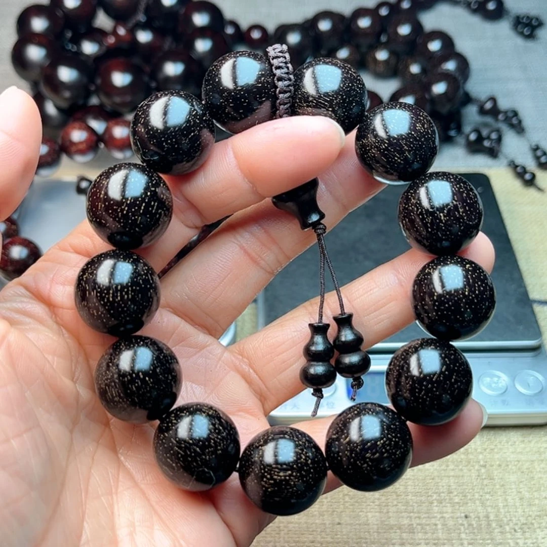 檀香紫檀（小叶紫檀）1.8 13颗 爆星