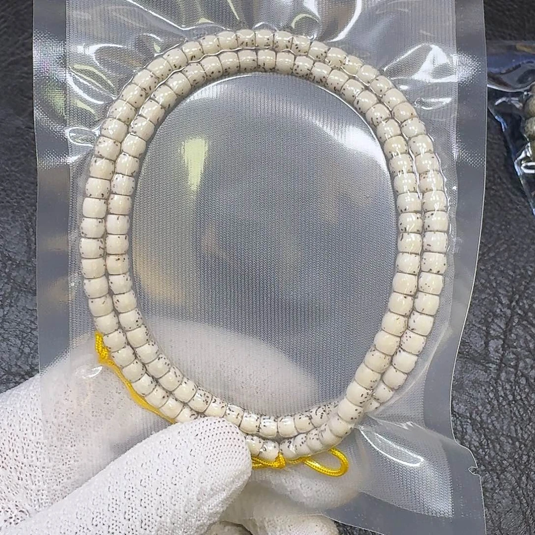 手串星月菩提6*5原生态大留白直切