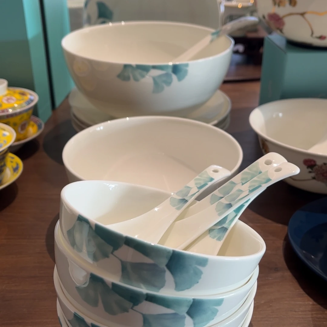 瓷片倾国倾城22头餐具
