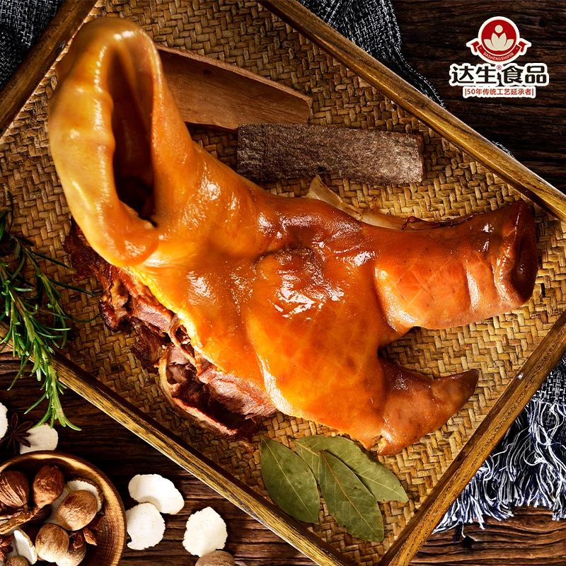 东北熏酱猪头肉200g*3 送皮花肉250g