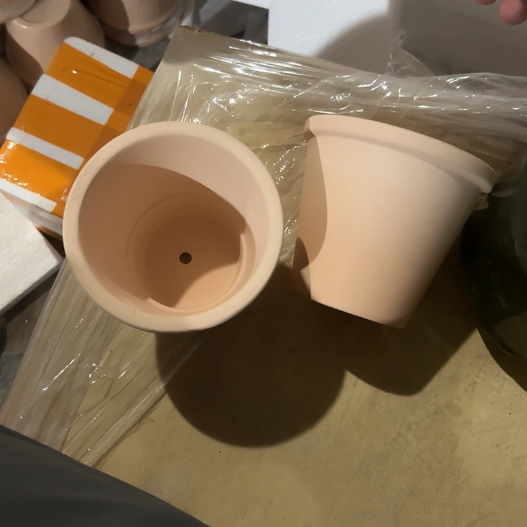 白云土新斗盆13口11高2个【微瑕】