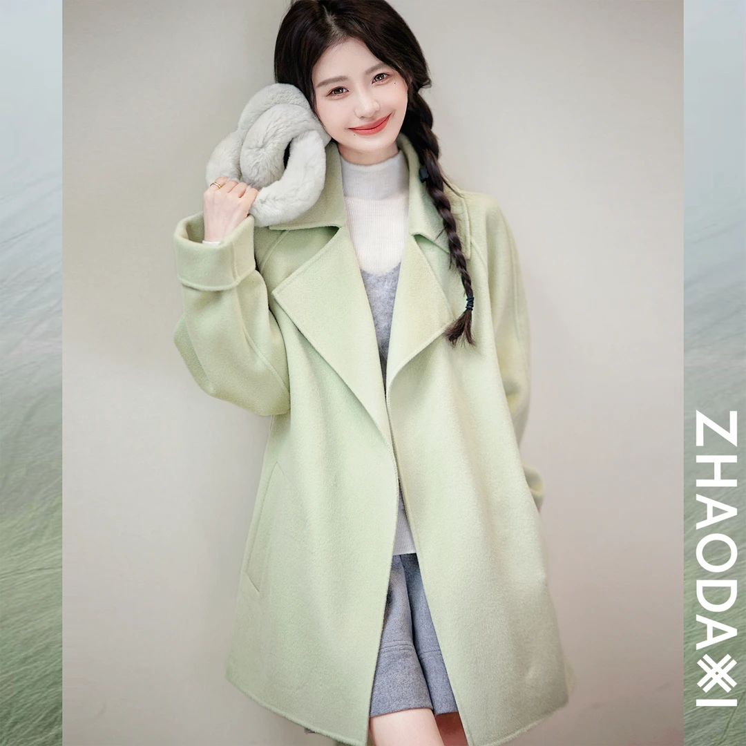 【赵大喜】现货！小奶盖双面呢大衣 | 2版型/长短款