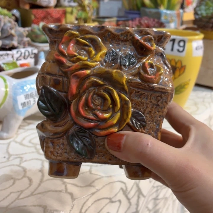 多肉花盆满15包邮