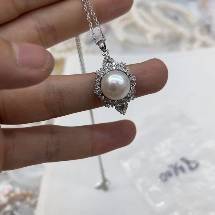 未镶嵌颈饰淡水珍珠00798