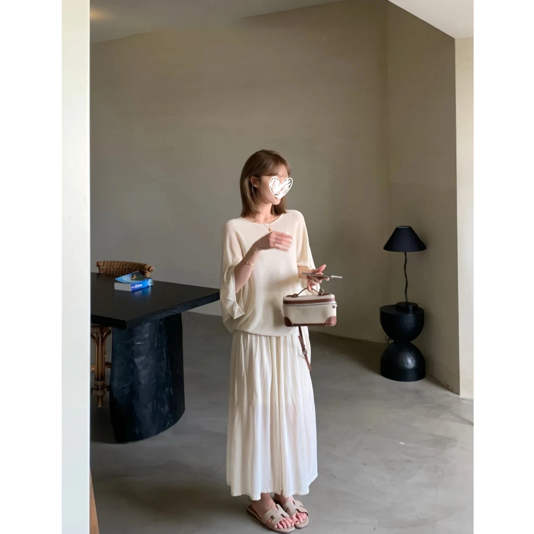【白月香颂】高级感轻薄气质上下装套装休闲夏季显瘦