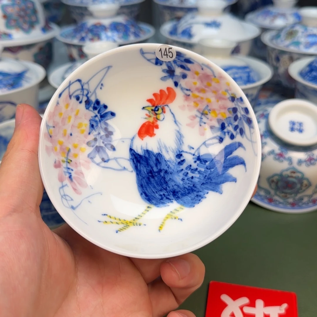 彦祖纯手工手绘茶具14