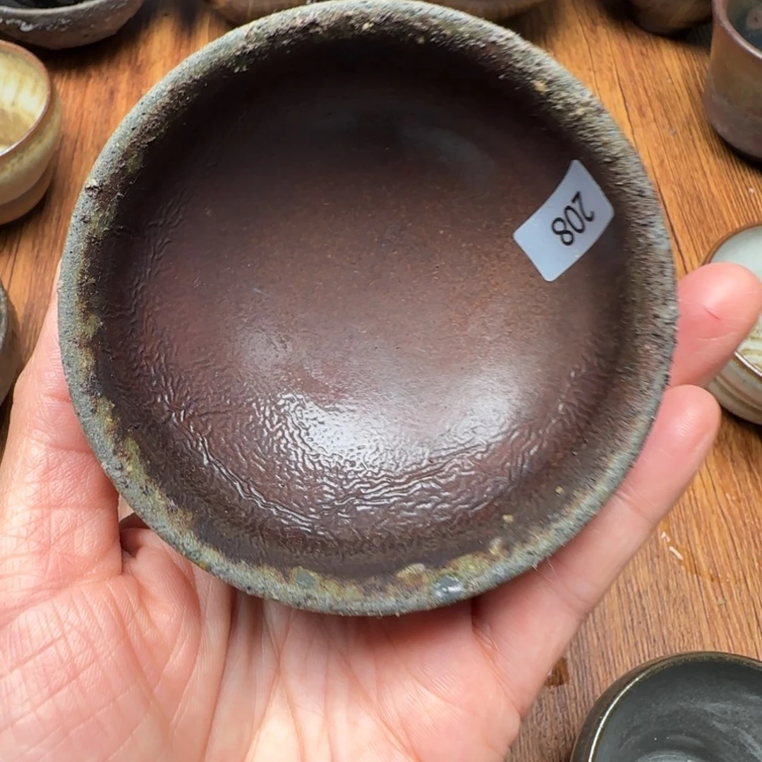 张***V柴烧建盏茶盏茶杯274