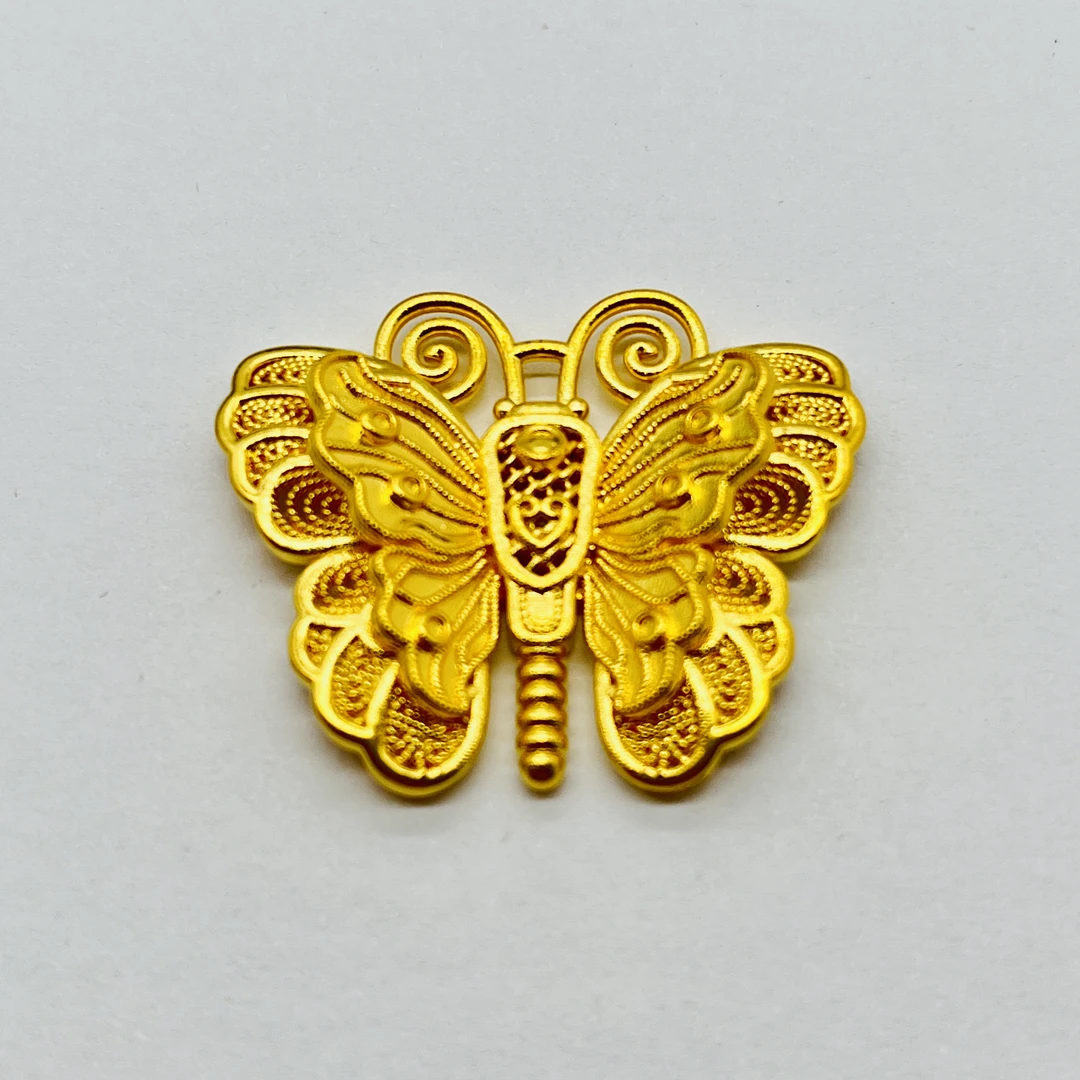 足金饰品/古法花丝蝴蝶/2.65/1B5D1053/h