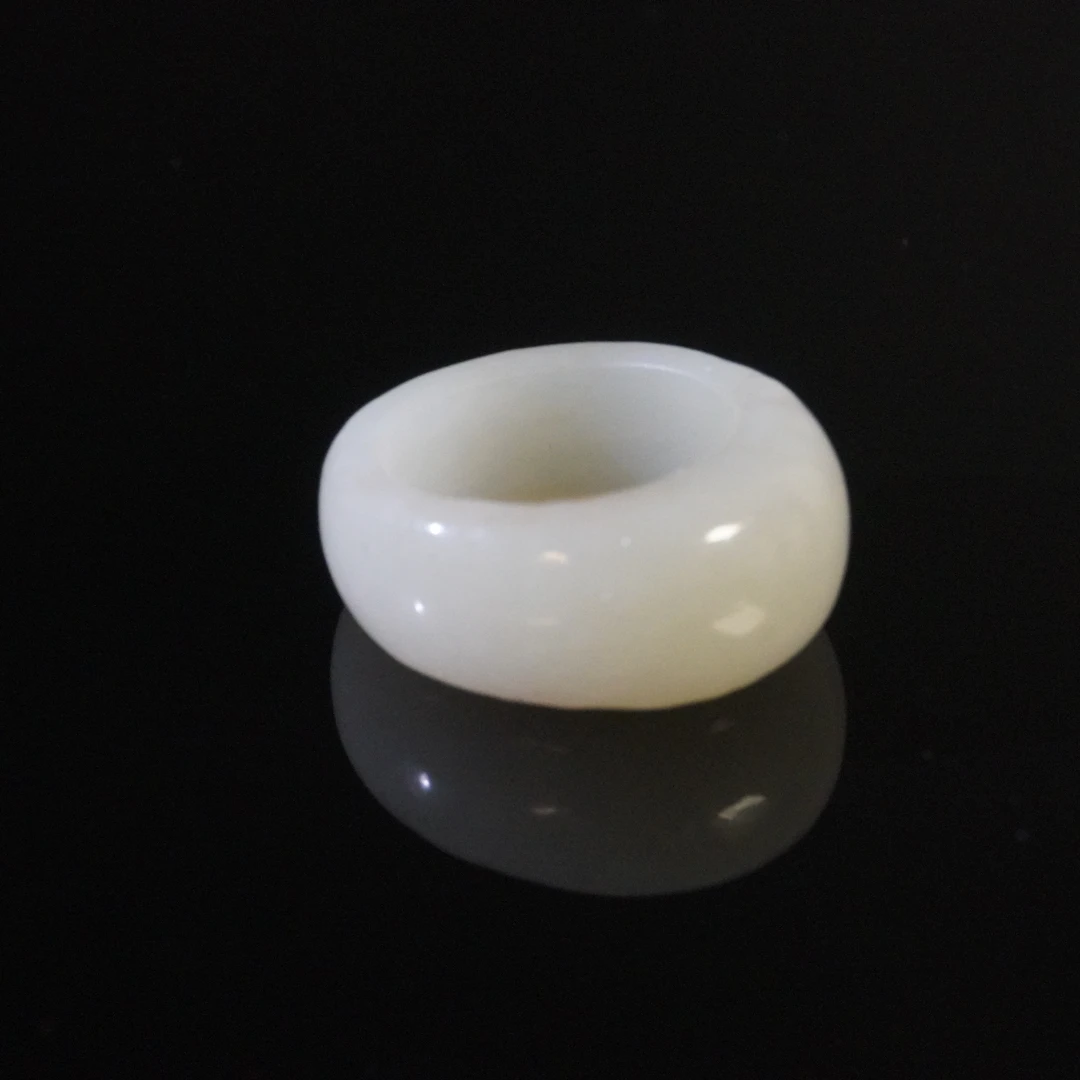 20世纪和田玉指环/HY537511/金玉良缘/槐荫山房