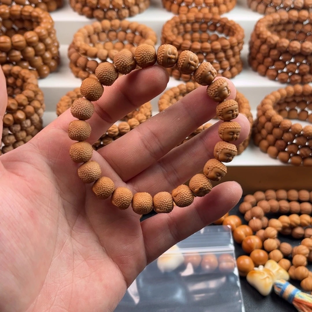 吊坠猴头核桃全品无暇宝宝佛