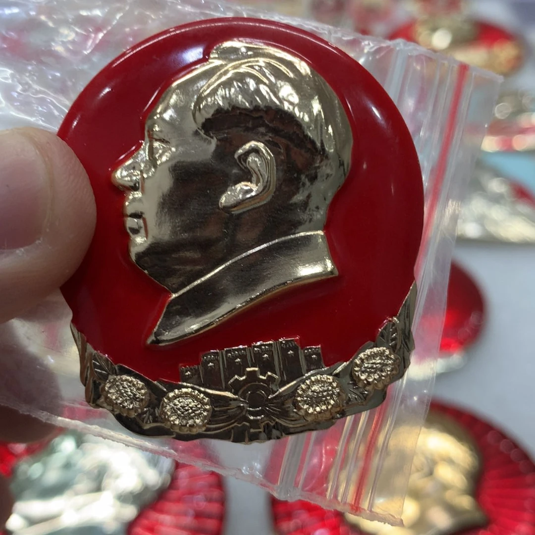 铝格**学红色纪念章 六卷