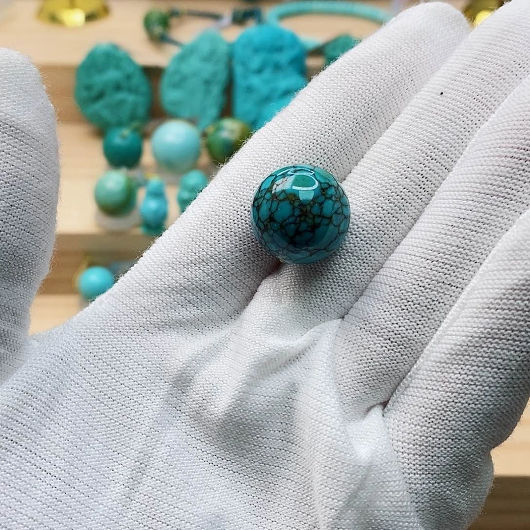 未镶嵌绿松石珠宝奇石鹏*