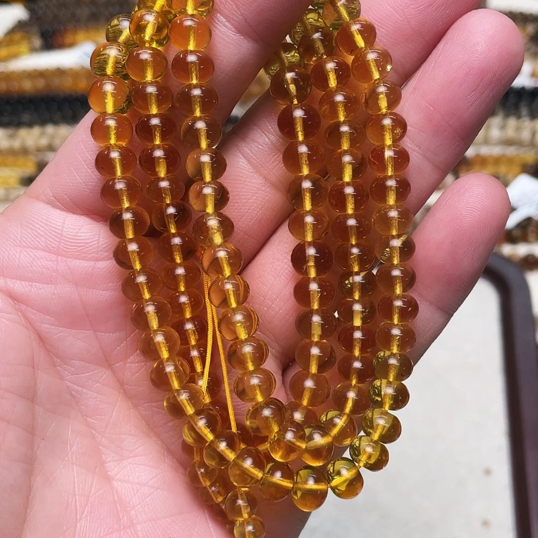 未镶嵌琥珀裸石妮*六