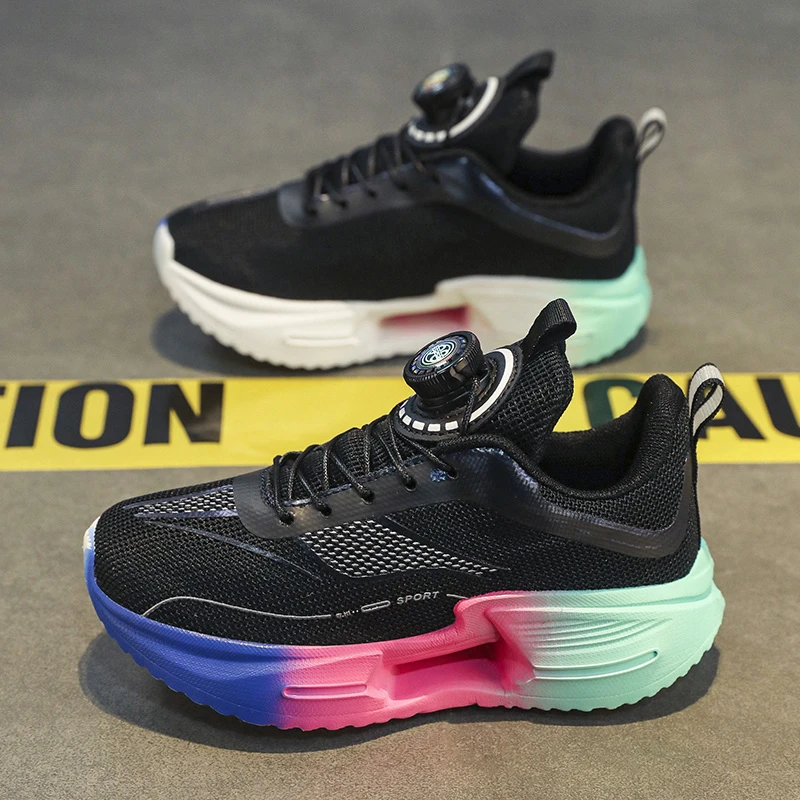 ABC绝影3赤兔跑步鞋男童2025新款夏季减震透气青少年学生运动鞋