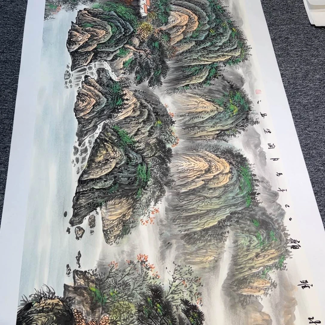 手绘作品全场放漏
