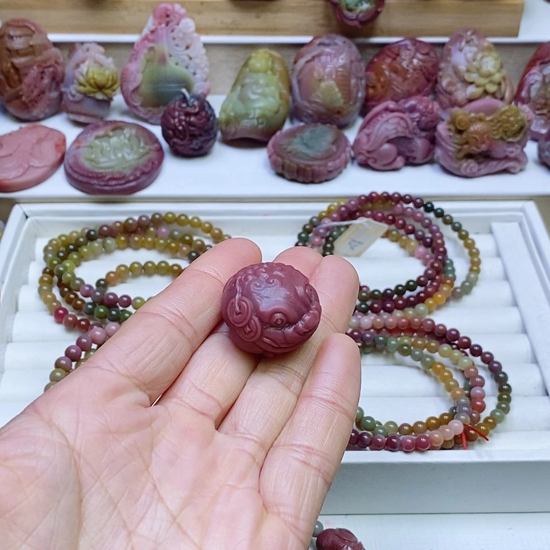 玛瑙/玉髓盐源玛瑙未镶嵌