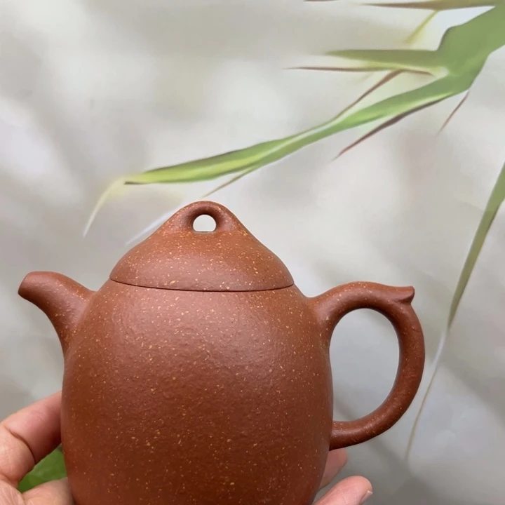 紫砂茶壶降坡大秦权16目400c c