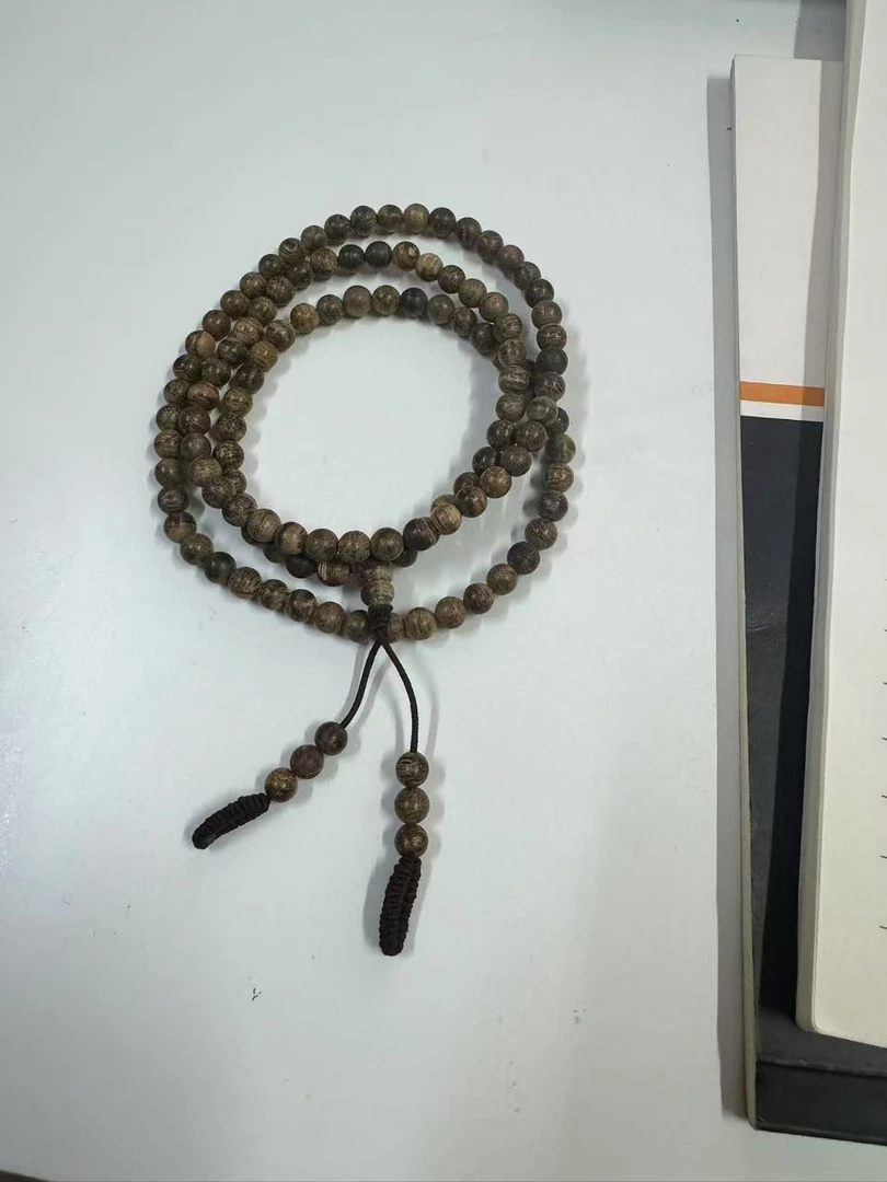 释华沉香达拉干多圈手串多样性发其一