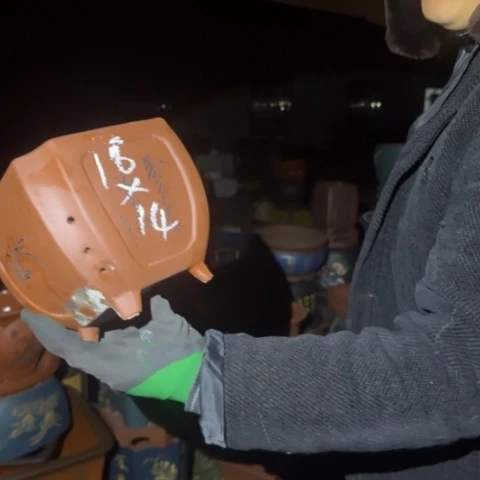 红陶紫砂花盆盆景盆栽