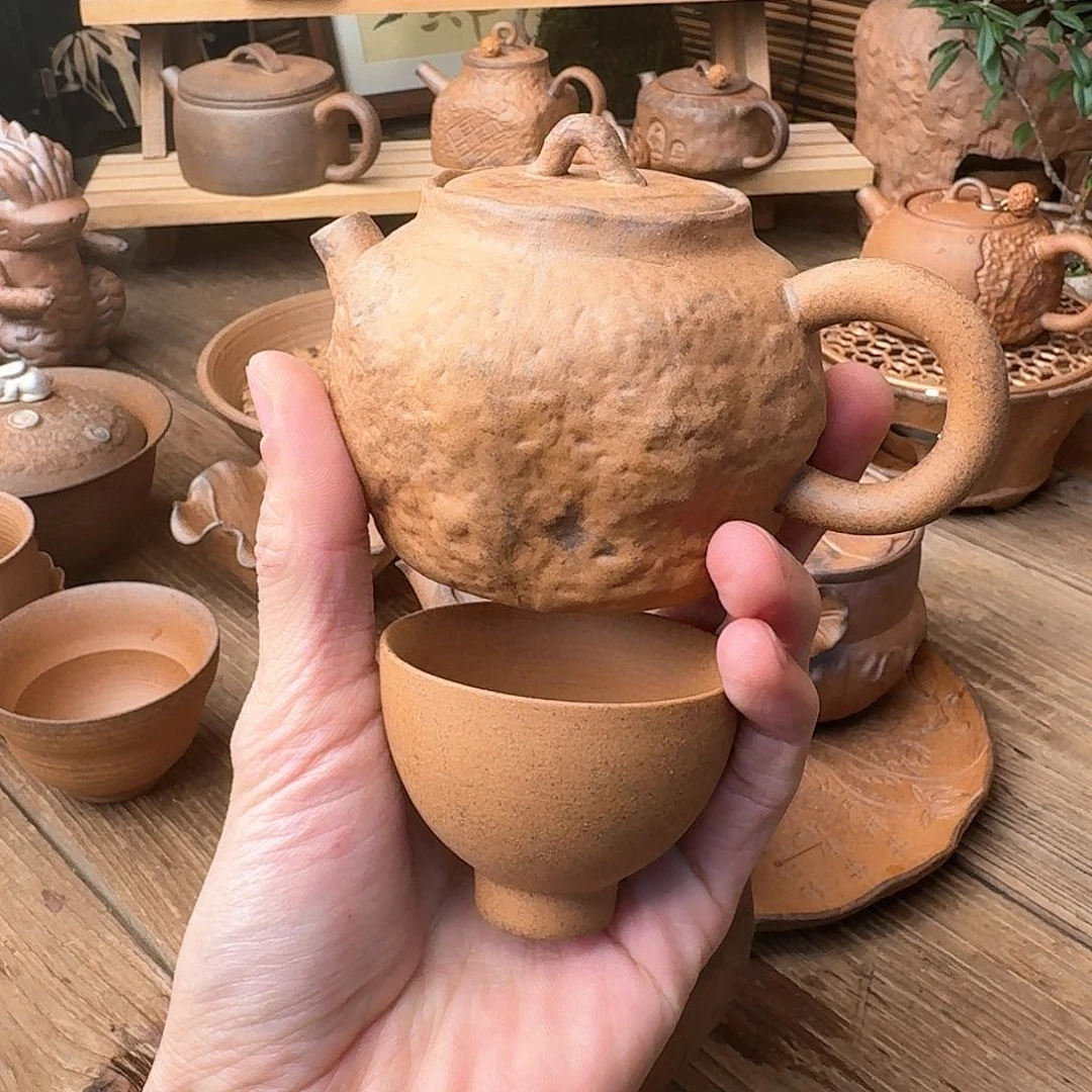 原矿老岩泥茶器系列