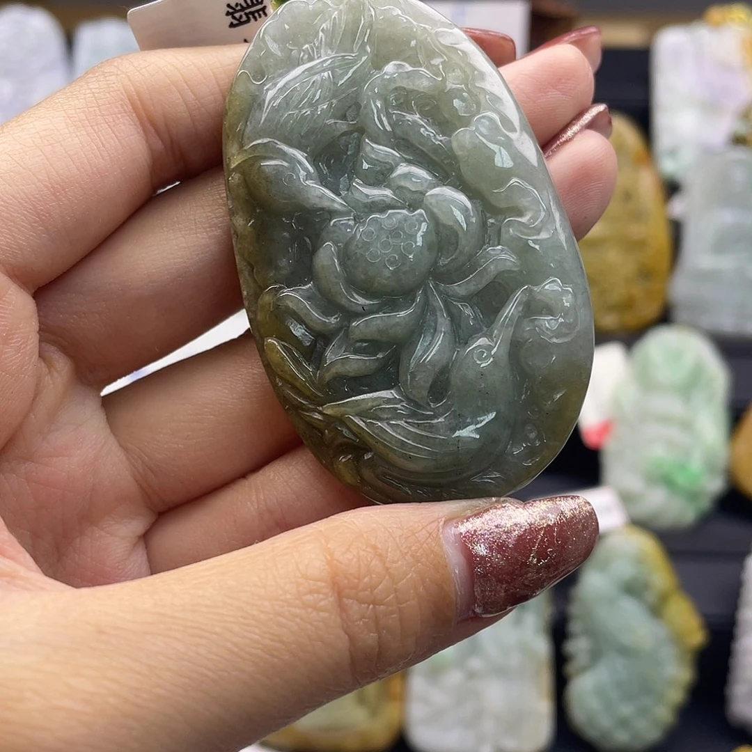 翡翠吊坠(不含链)未镶嵌